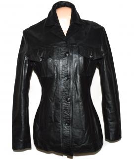 KOŽENÁ dámská černá bunda Montgomery S