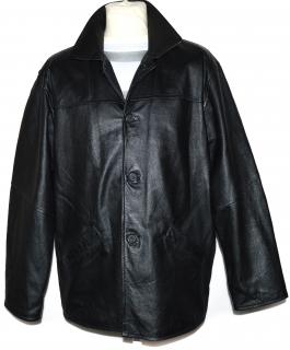 KOŽENÁ pánská černá bunda Roy/Rene XL