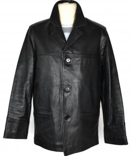 KOŽENÁ pánská černá měkká bunda CERO M, XL