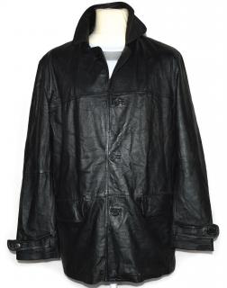 KOŽENÁ pánská černá měkká bunda Milan Leather M