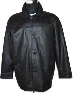 KOŽENÁ pánská černá měkká bunda PELLE XL