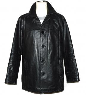 KOŽENÁ pánská černá zateplená bunda CERO 52