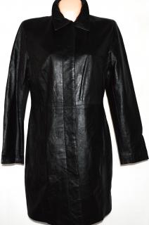 KOŽENÝ dámský černý kabát Golden Leather vel. L