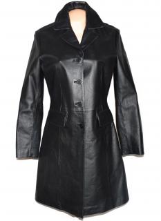KOŽENÝ dámský černý měkký kabát CALYPSO 40