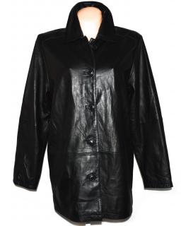 KOŽENÝ dámský černý měkký kabát LAKELAND L/XL