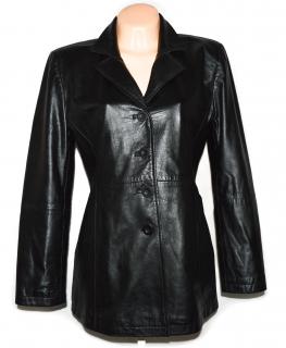 KOŽENÝ dámský černý měkký kabát LAKELAND L, XL