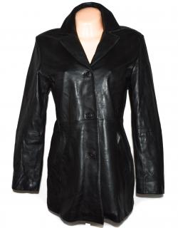 KOŽENÝ dámský černý měkký kabát LAKELAND L
