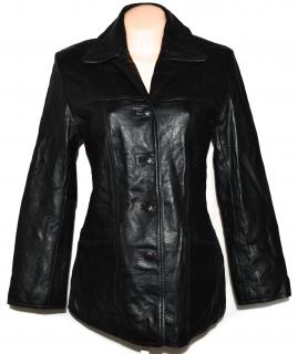 KOŽENÝ dámský černý měkký kabát LAKELAND M