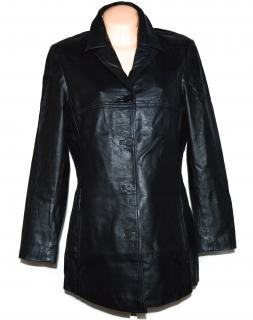 KOŽENÝ dámský černý měkký kabát WS Leather L/XL
