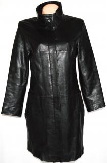 KOŽENÝ dámský měkký černý kabát MILAN LEATHER M, L