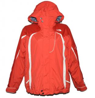 Lyžařská dámská korálově červená bunda s odnimatelnou vložkou The North Face L