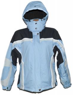 Lyžařská dámská modrá bunda s kapucí Alpine Pro L
