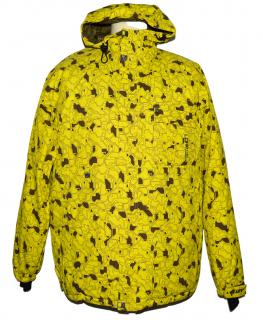 Lyžařská pánská žlutá bunda s kapucí LOAP M