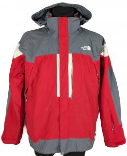 Pánská červená sportovní bunda s kapucí THE NORTH FACE M