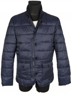 Pánská modrá prošívaná bunda - sako GAUDÍ Jeans M/L