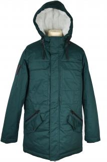 Pánská zelená zimní parka s kapucí HOUSE M/L
