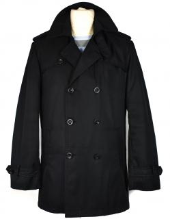 Pánský černý kabát Reserved M/50