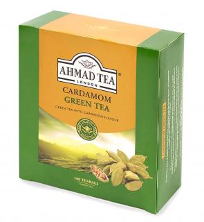 Ahmad Tea Cardamom Green Tea 100 x 2g