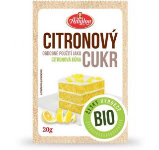 Bio citronový cukr Amylon 20g