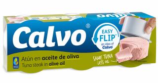 Calvo Tuňák v olivovém oleji 3 x 65 g