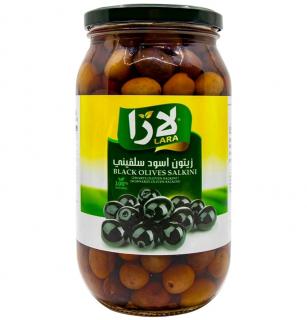 Černé olivy Salkini s peckou 650 g