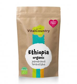 Ethiopia BIO Množství: 1kg, Varianta: Zrnková