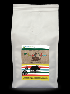 Ethiopia Sidamo Množství: 1kg, Varianta: Zrnková