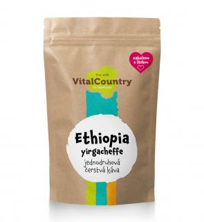 Ethiopia Yirgacheffe Množství: 1kg, Varianta: Zrnková