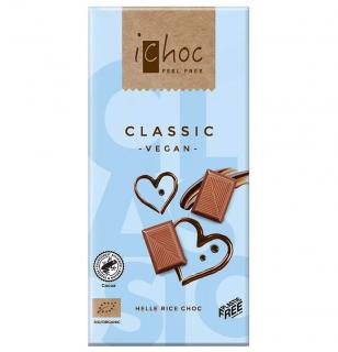 iChoc Bio Rýžová čokoláda CLASSIC 37% 80 g