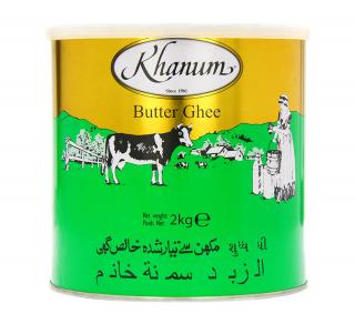 Khanum přepuštěné máslo ghí Množství: 2000 g