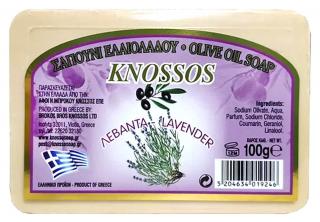 Knossos Přírodní olivové mýdlo Levandule 100 g
