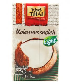 Kokosové mléko Light Real Thai 250 ml