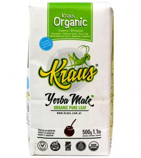 Kraus Yerba Mate Organic Pure Leaf 500 g