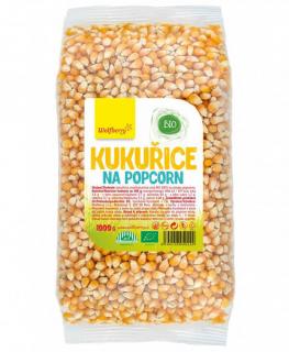Kukuřice na popcorn BIO Množství: 1000 g