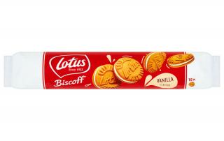 Lotus Biscoff Plněné sušenky s vanilkovým krémem 150 g