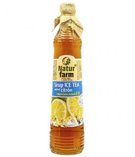 Natur farm Sirup Ice Tea s citronovou příchutí 700 ml