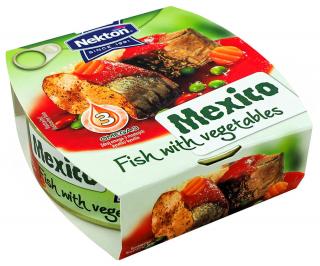 Nekton Opečená ryba se zeleninou Mexico 200 g