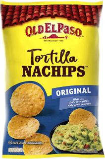 Old El Paso Tortilla Nachips Original 185 g