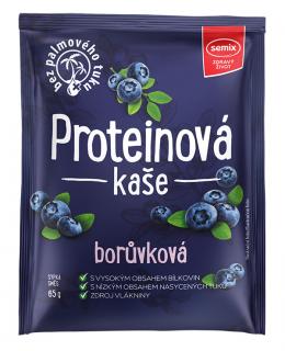 Proteinová kaše borůvková 65g