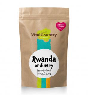 Rwanda Ordinery Množství: 1kg, Varianta: Zrnková