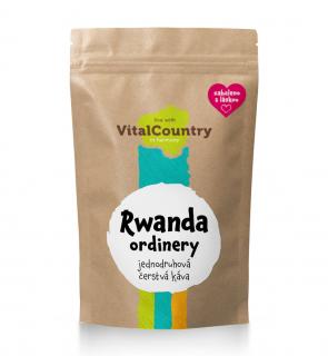 Rwanda Ordinery Množství: 500g, Varianta: Zrnková