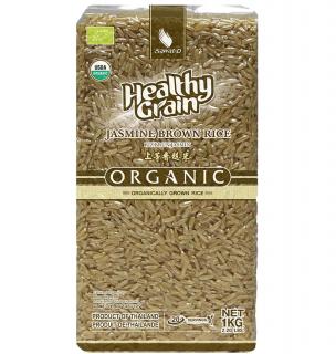Sawat-D Jasmínová hnědá rýže Organic 1000 g