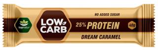 Topnatur LOW CARB proteinová tyčinka Dream Caramel 40 g