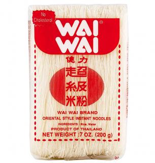 Wai Wai rýžové nudle vlasové Množství: 200 g