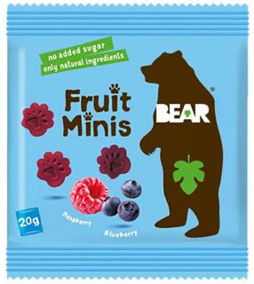 YOYO Bear Minis Malina a borůvka 20 g