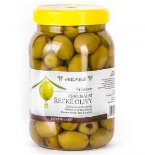 Zelené olivy bez pecky 550 g