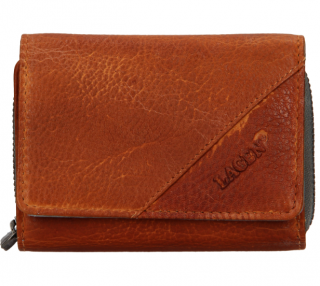 Dámská kožená peněženka Lagen - caramel
