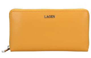 Dámská  penálová peněženka Lagen - žlutá