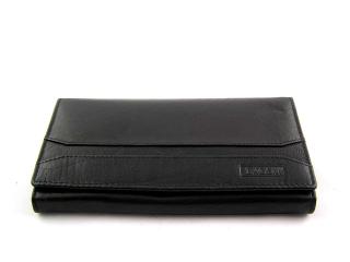 Dámská peněženka Lagen s pruhem - černá