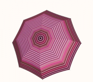 Dámský deštník Mini Hit Line UP - růžový proužek